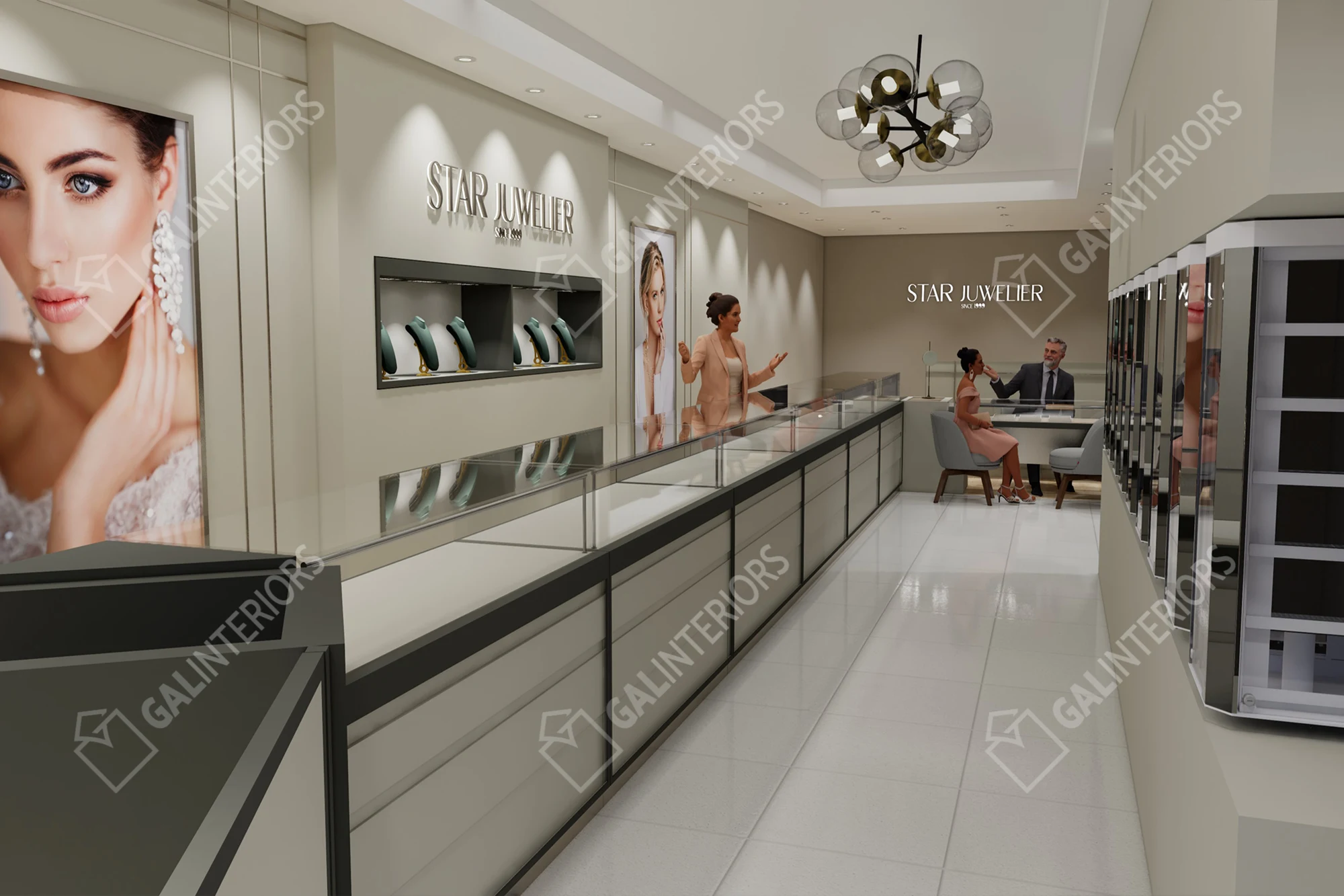 STAR JUWELIER — 3D Interior Visualization by Gal Interiors, photo 11