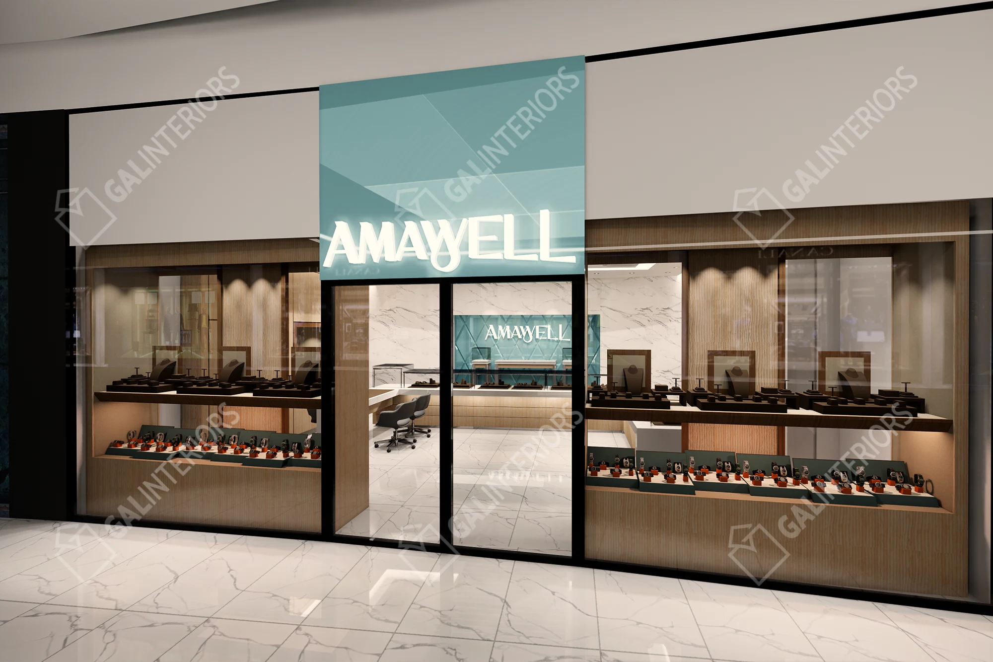 AMAWELL JEWELS — 3D Interior Visualization by Gal Interiors, photo 13