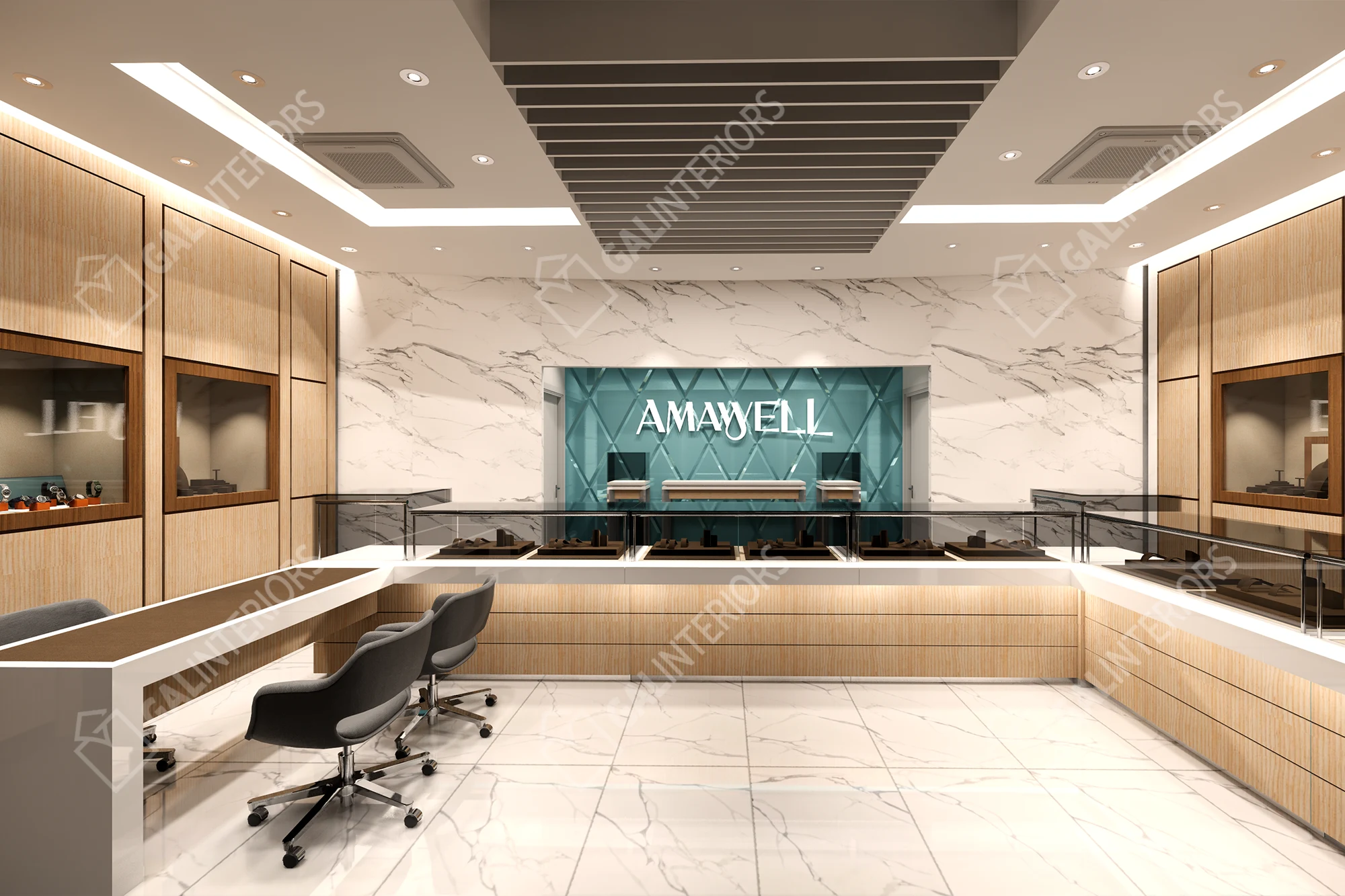 AMAWELL JEWELS — 3D Interior Visualization by Gal Interiors, photo 14