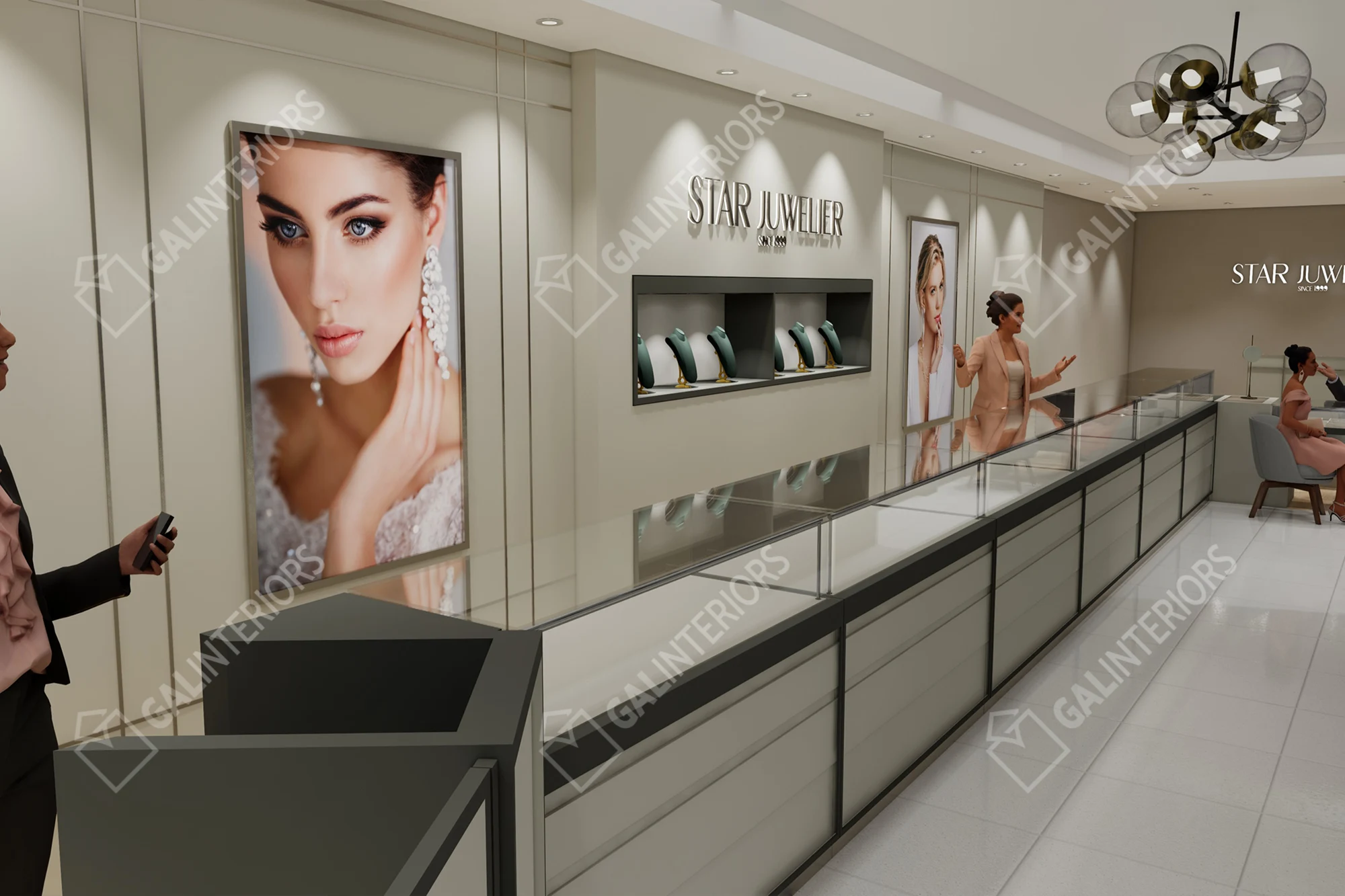 STAR JUWELIER — 3D Interior Visualization by Gal Interiors, photo 15