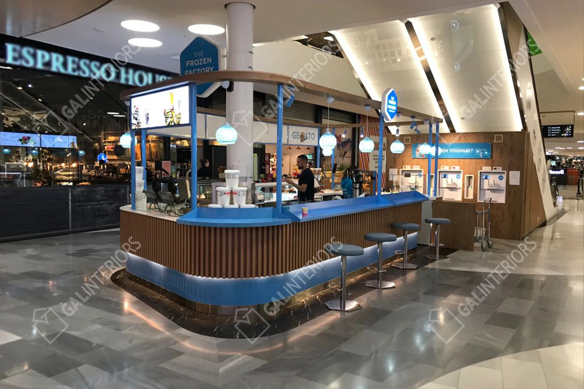 FROZEN YOGURT — 3D Interior Visualization by Gal Interiors, photo 14