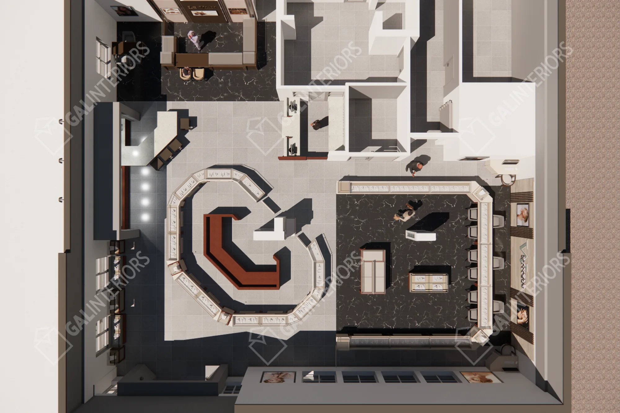 WOODARD'S DIAMONDS & DESIGN — 3D Interior Visualization by Gal Interiors, photo 7