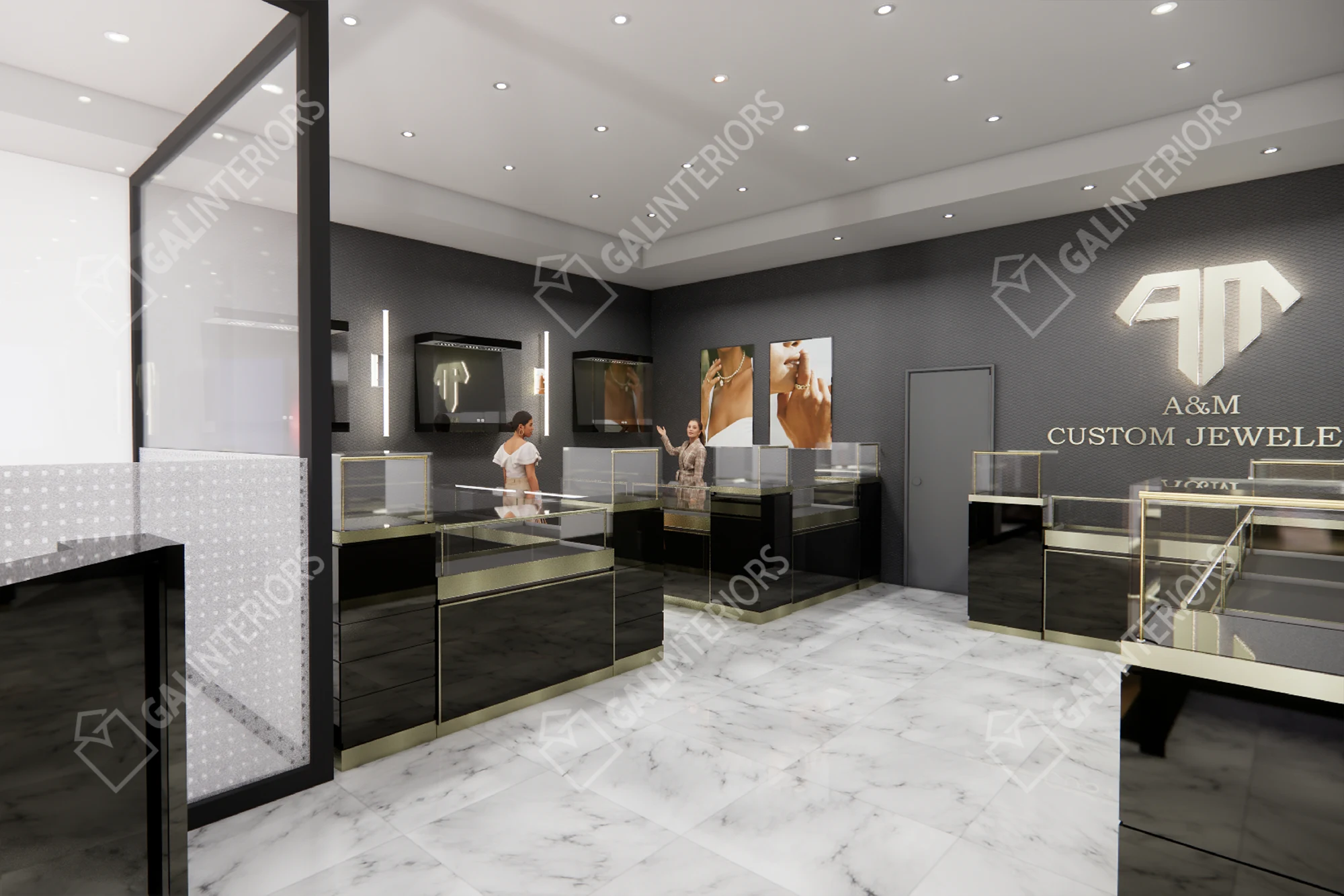 A&M CUSTOM JEWELLERY — 3D Interior Visualization by Gal Interiors, photo 20