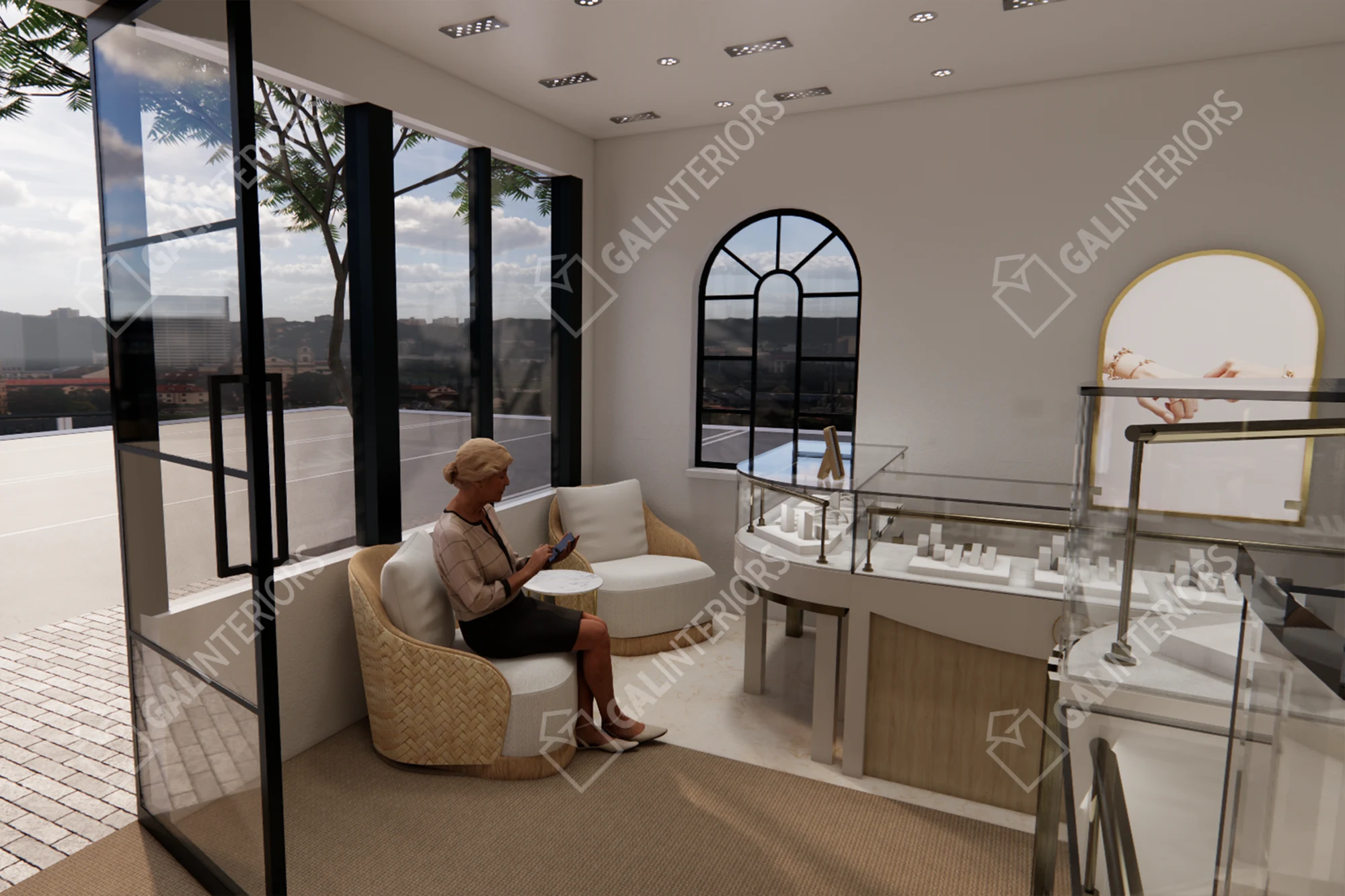 BASHINSKI JEWELRY — 3D Interior Visualization by Gal Interiors, photo 11