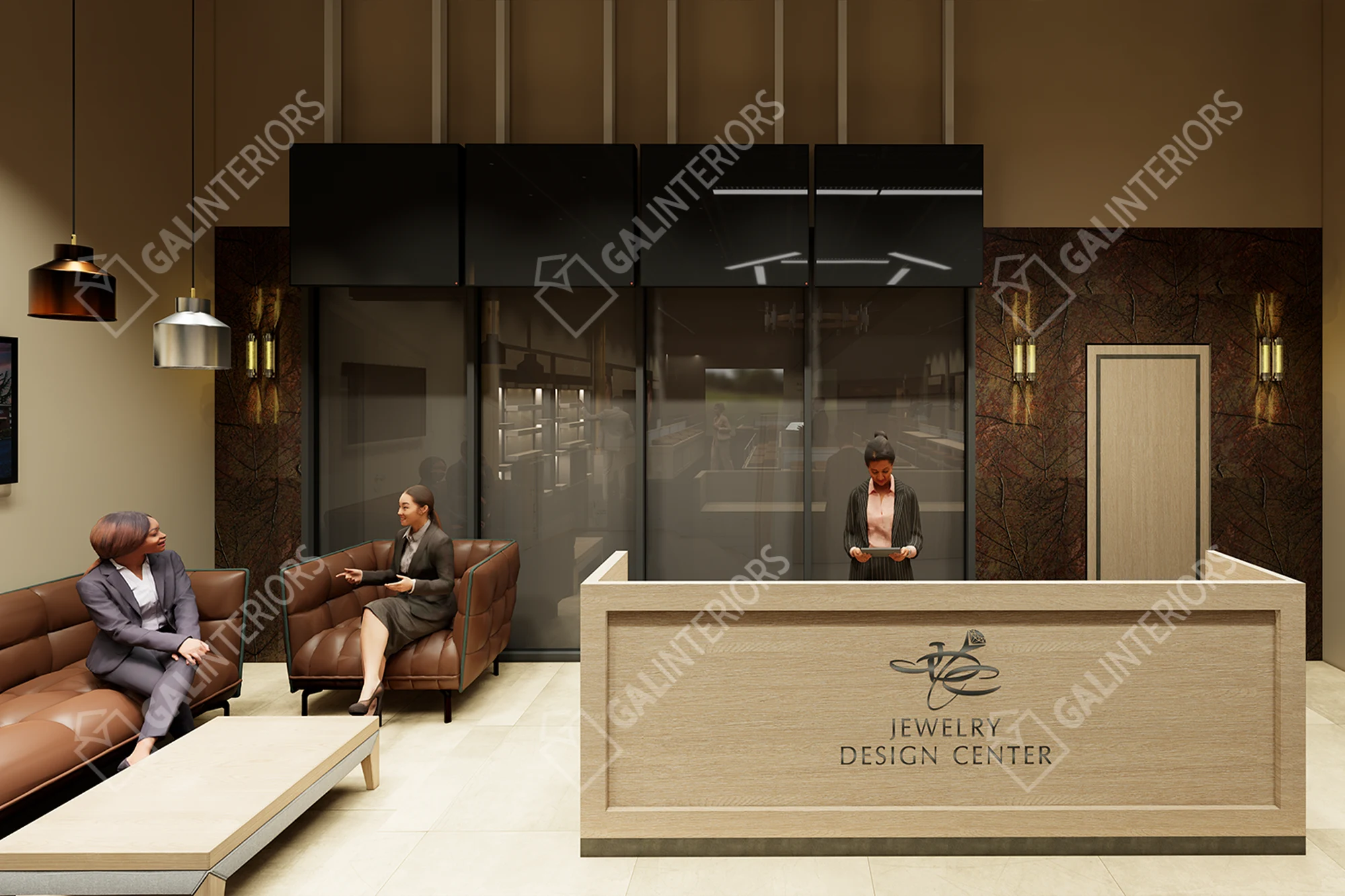 JEWELRY DESIGN CENTER — 3D Interior Visualization by Gal Interiors, photo 19