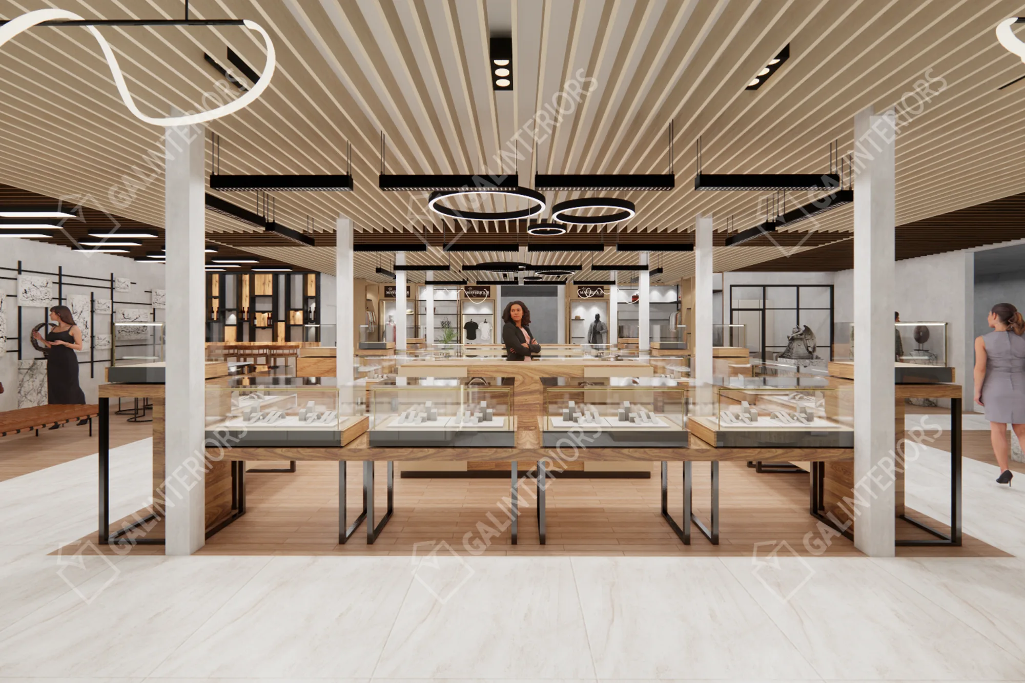 MAVERICK'S OF SANTA FE — 3D Interior Visualization by Gal Interiors, photo 3