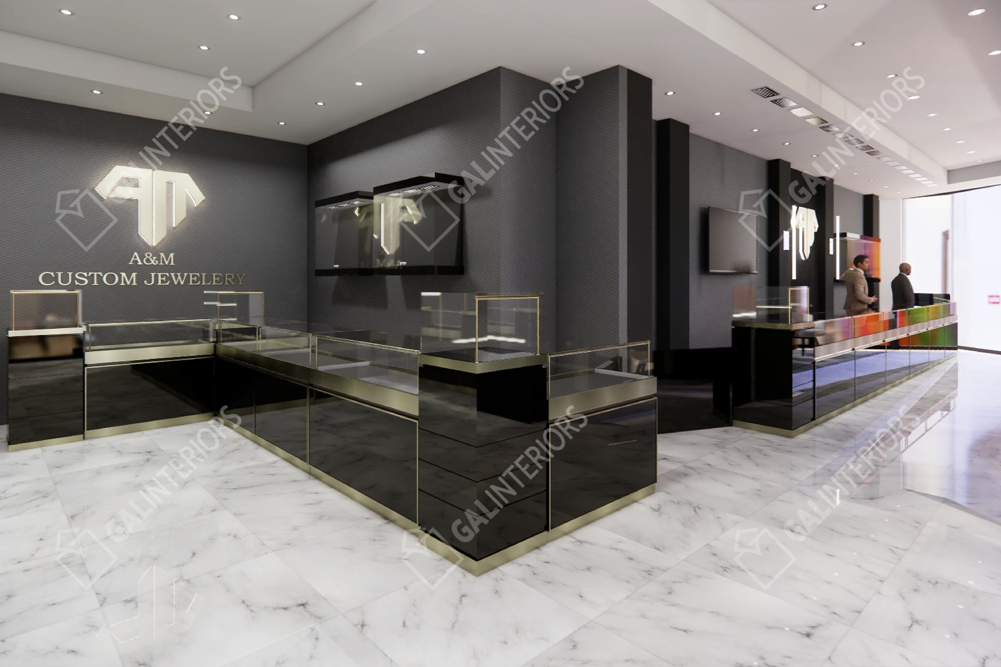 A&M CUSTOM JEWELLERY — 3D Interior Visualization by Gal Interiors, photo 21