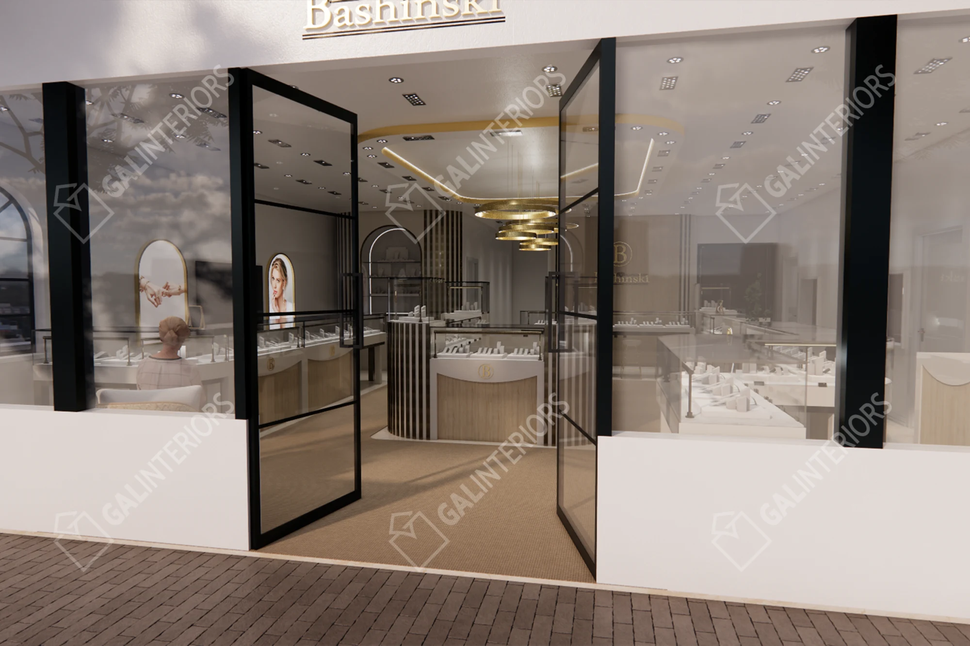 BASHINSKI JEWELRY — 3D Interior Visualization by Gal Interiors, photo 12