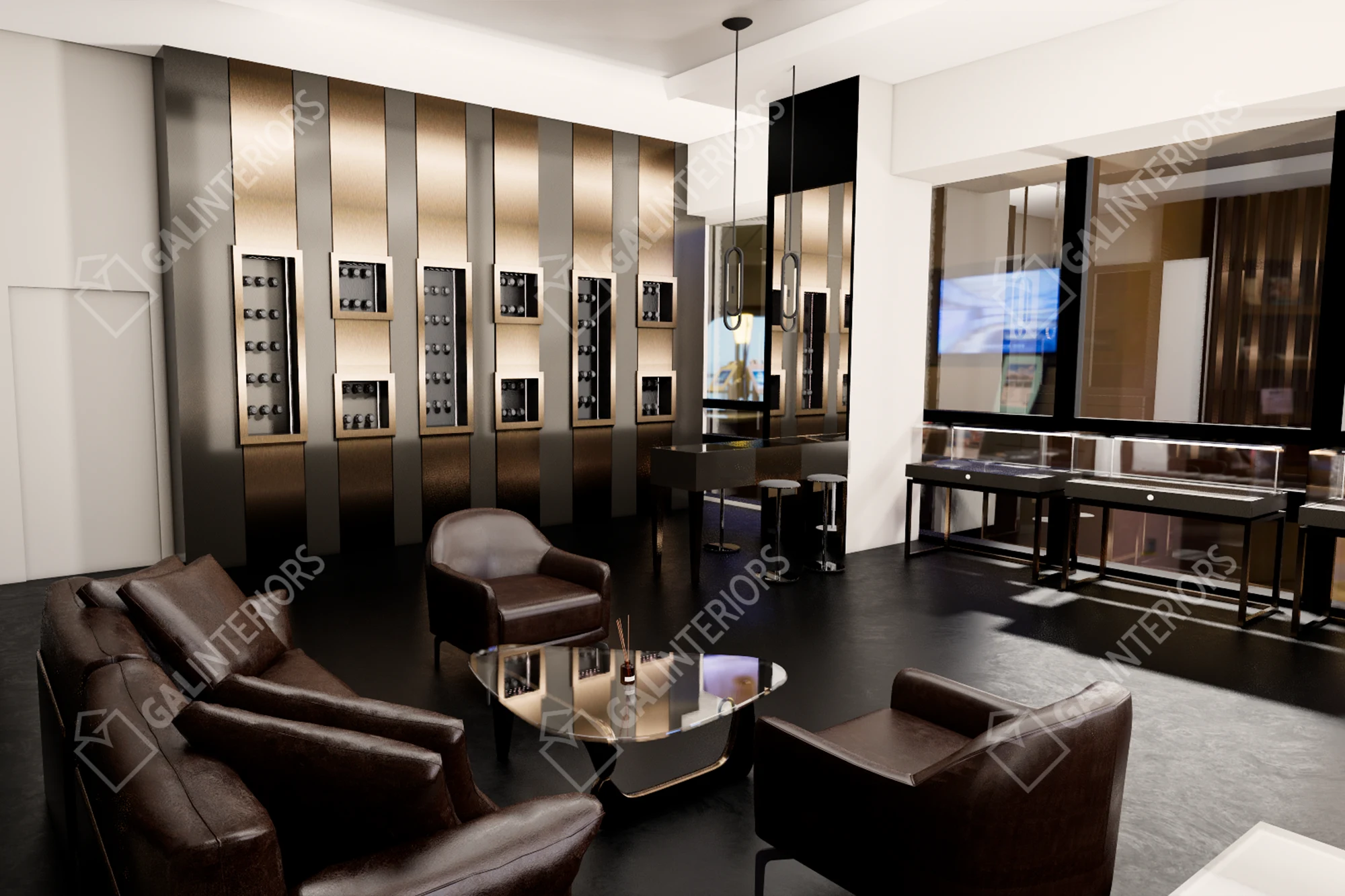 LUXURY CAVE — 3D Interior Visualization by Gal Interiors, photo 17