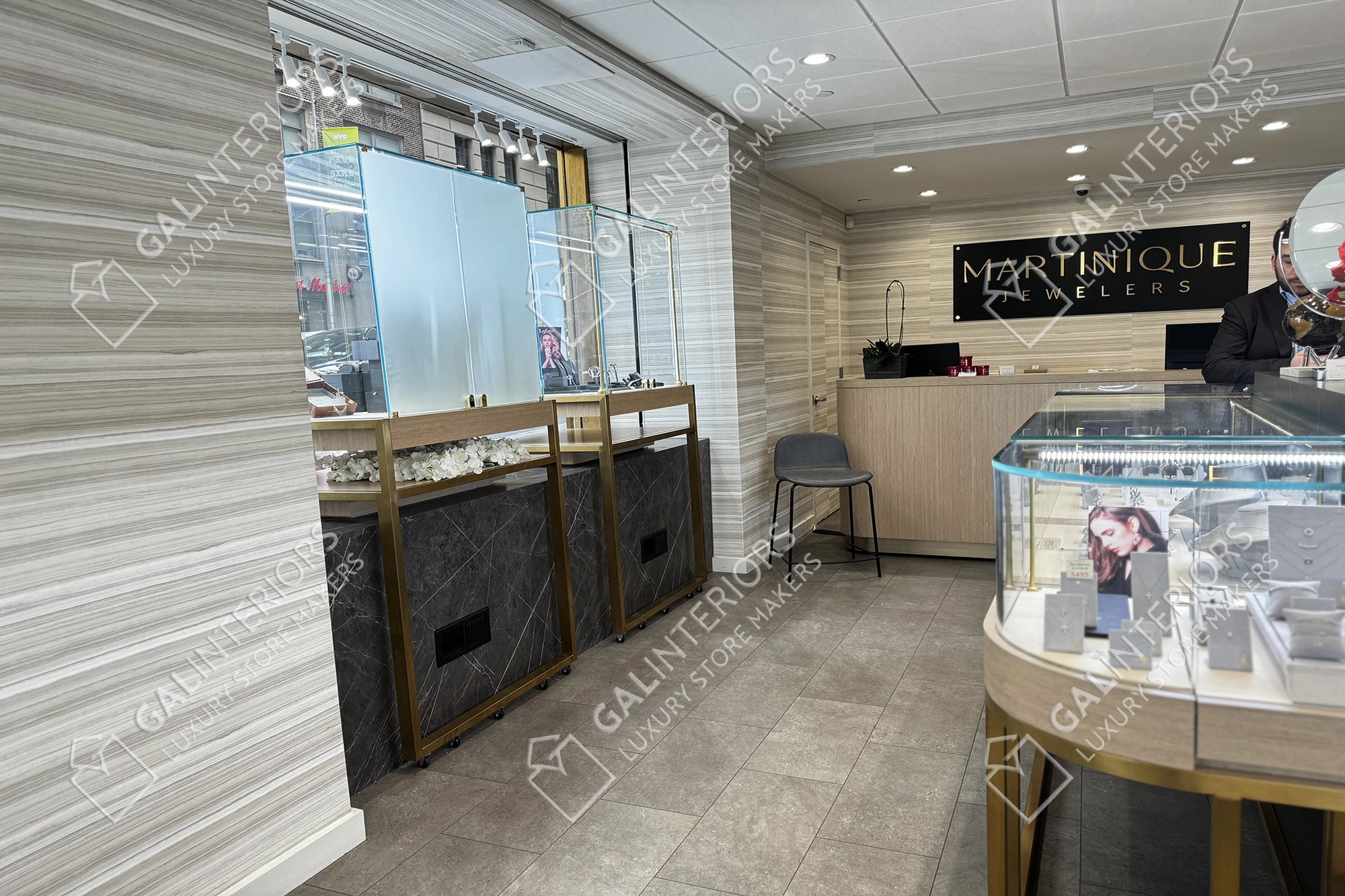 MARTINIQUE JEWELERS — Jewelry Store Interior Design by Gal Interiors, photo 10