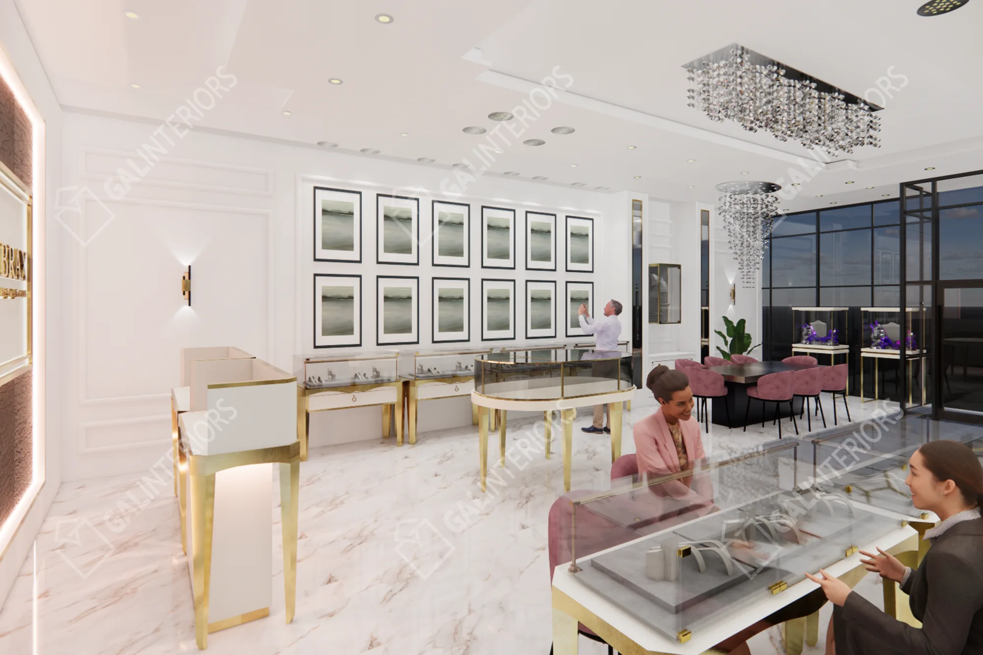 BRAX FINE JEWELRY — 3D Interior Visualization by Gal Interiors, photo 19