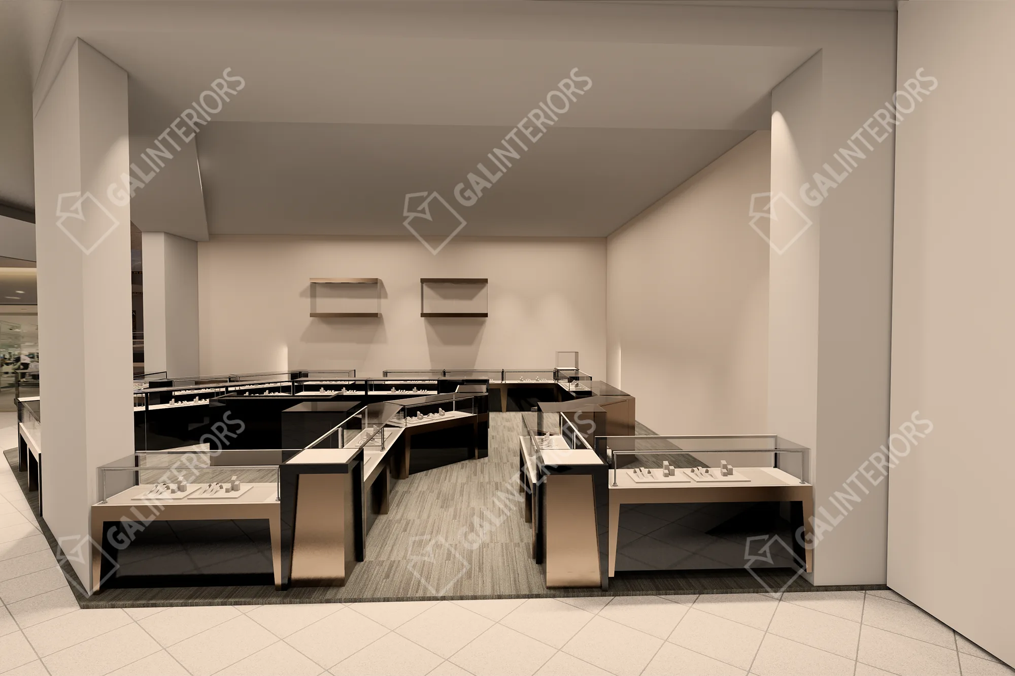DIAMOND JEWELERS — 3D Interior Visualization by Gal Interiors, photo 22