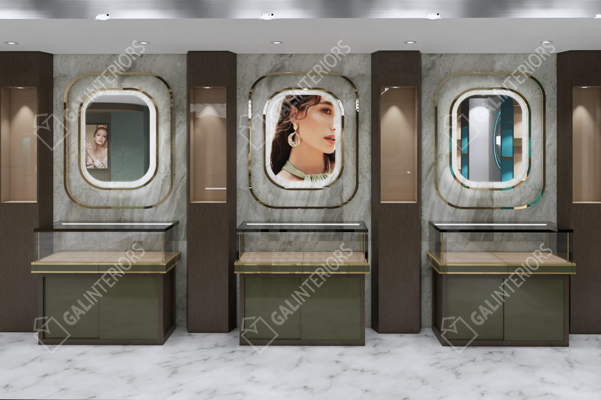 EFFY JEWELRY - NASSAU - 19 — 3D Interior Visualization by Gal Interiors, photo 16