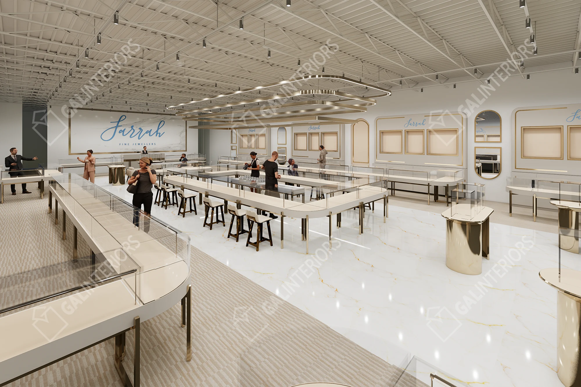 FARRAH JEWELLERS — 3D Interior Visualization by Gal Interiors, photo 17