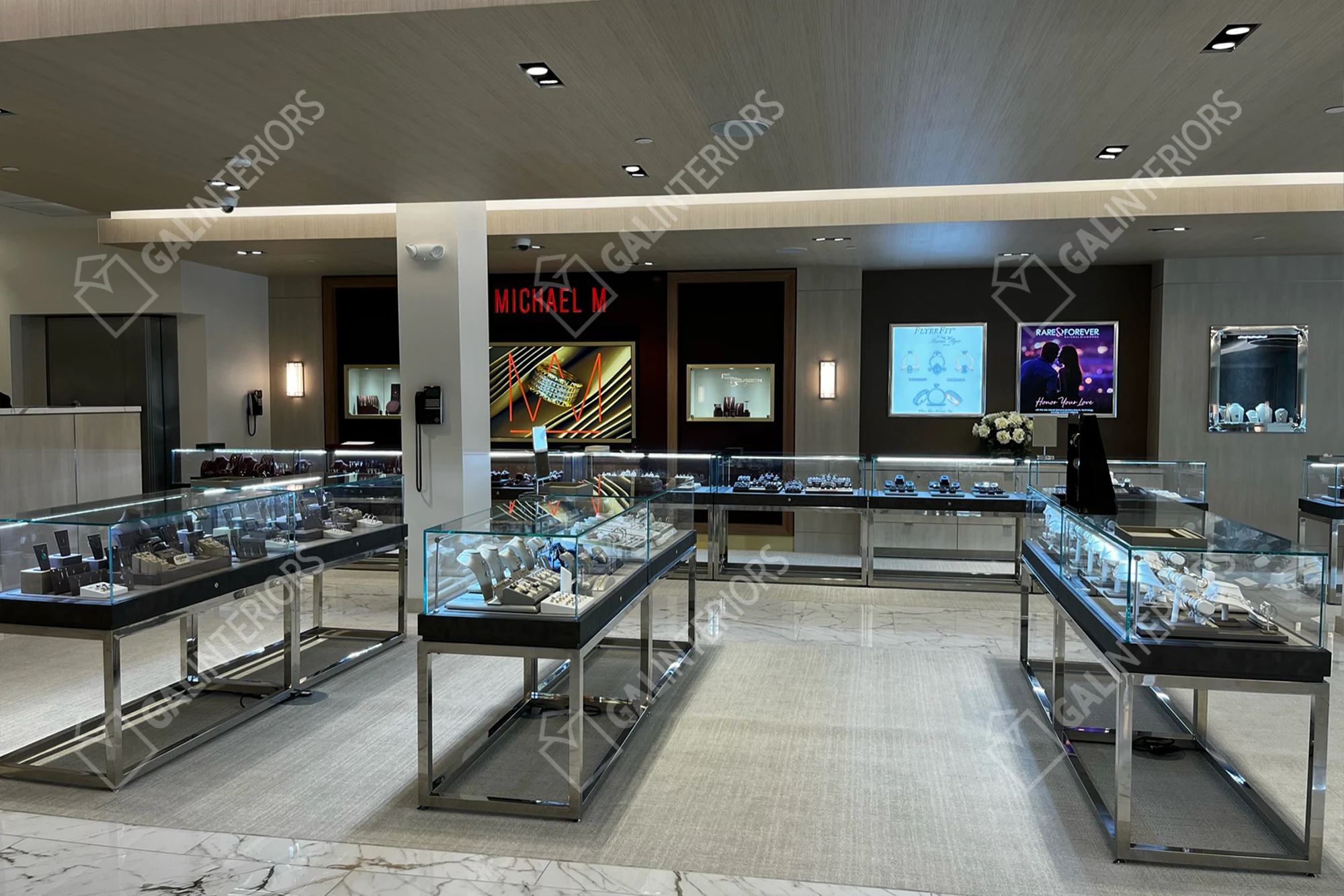 I W MARKS JEWELERS — Jewelry Store Interior Design by Gal Interiors, photo 20