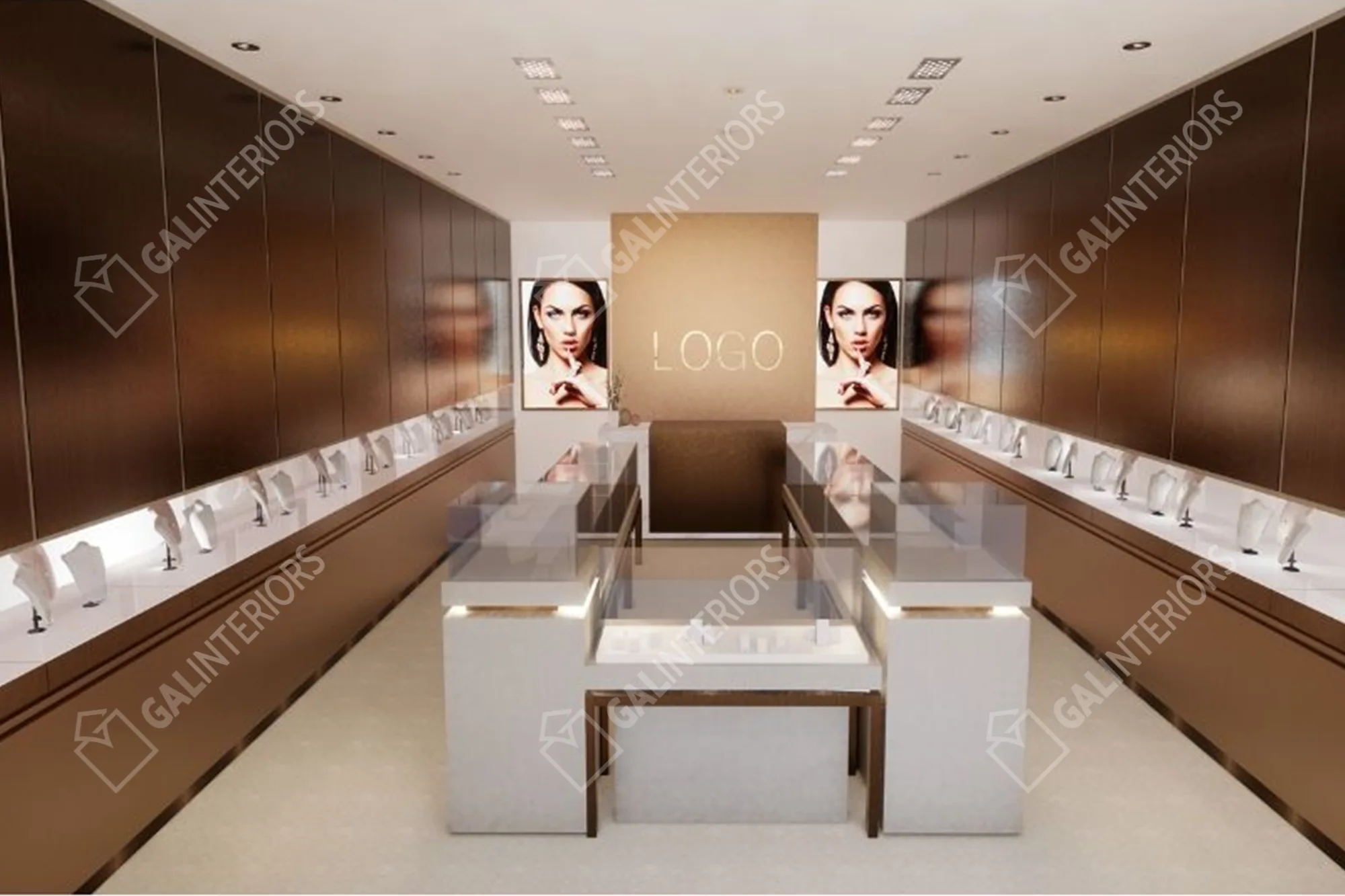 LEV JEWELERS — 3D Interior Visualization by Gal Interiors, photo 15