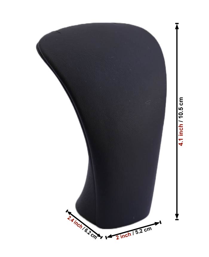 Кожаная подставка для демонстрации колье (высота 4.1") 2