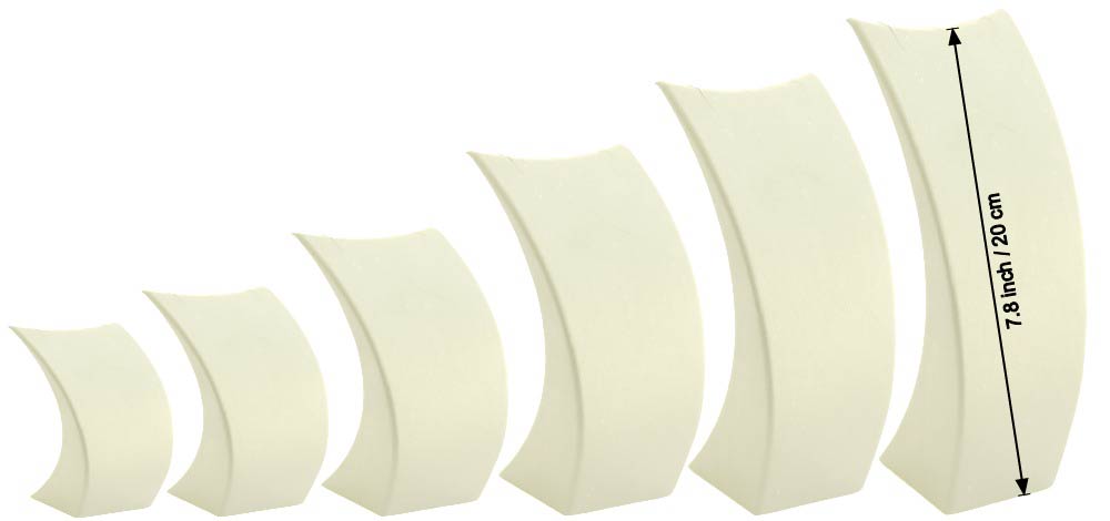 Leather Necklace Holder (H 7.8") 4