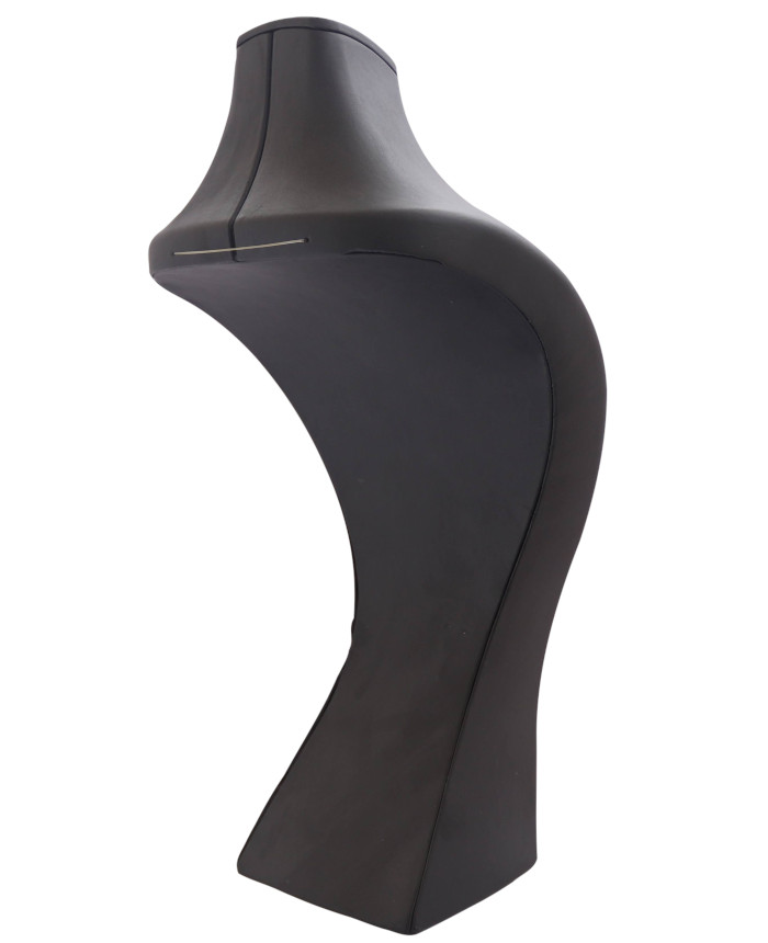 حامل قلادات جلد فاخر (ارتفاع 12 بوصة) 2