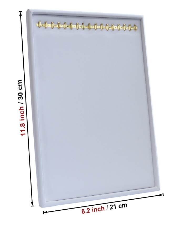 حامل متعدد للقلائد (ارتفاع 11.8 بوصة) 2