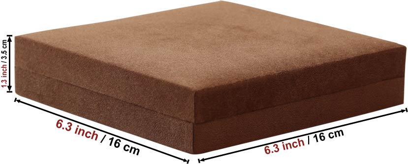 Футляр для подвесок и ожерелий из бархата (15 штук) 2