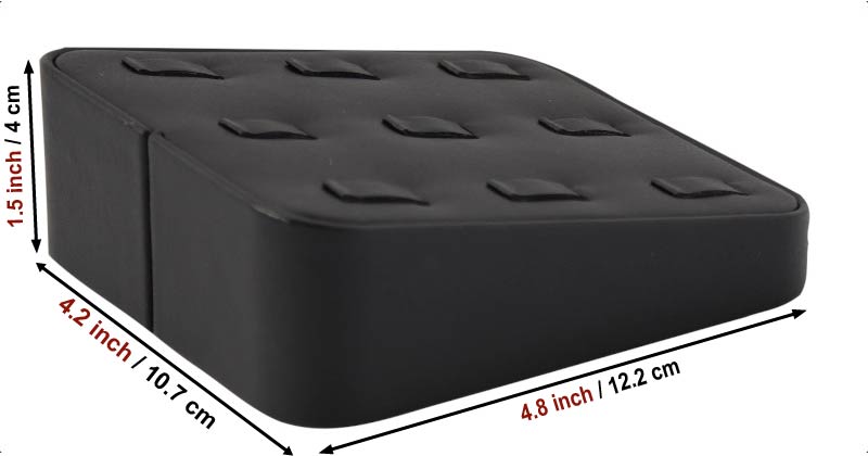 Black Jewelry rings holder for (9) rings 2