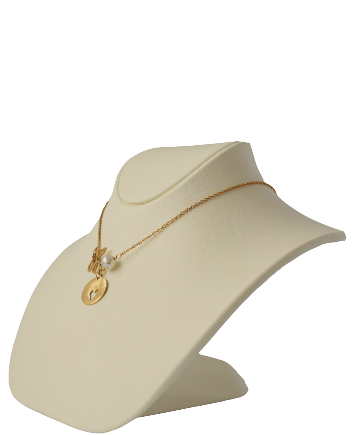 Mouse Necklace Display Bust - Black or Cream (H 5.1 inch) 6