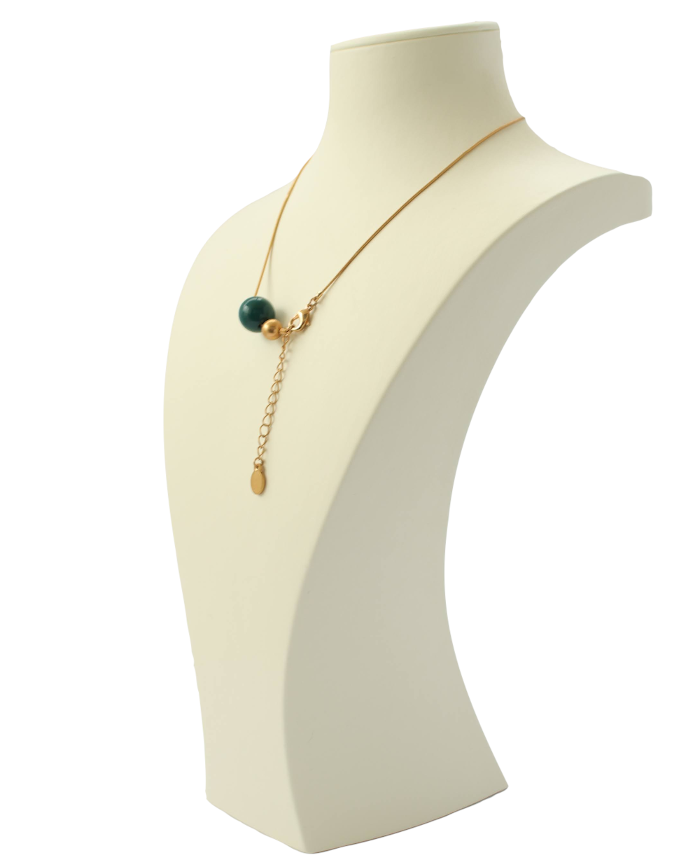 Термессос: Кожаный манекен для демонстрации украшений, высота 15 дюймов