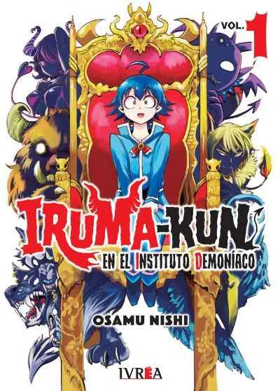 Portada de Iruma-kun en el instituto demoníaco