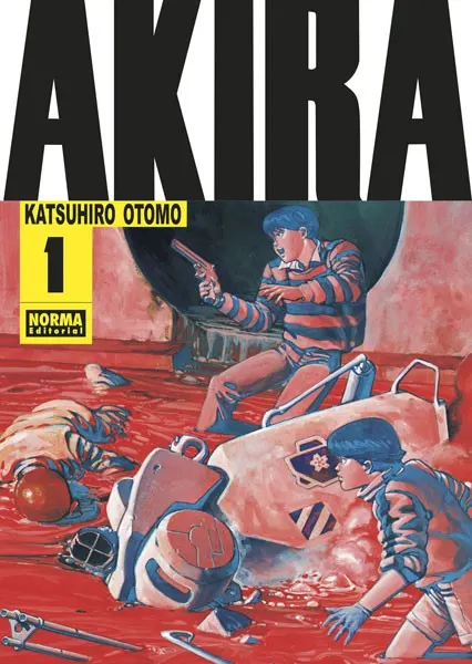 Portada de Akira (B/N) (Norma)