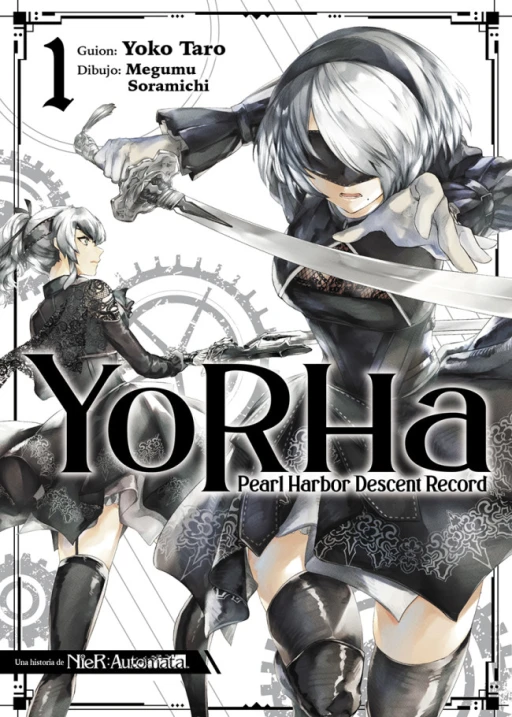 Portada de YoRHa: Pearl Harbor Descent Record