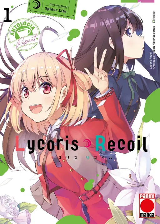 Portada de Lycoris Recoil Antología: Repeat