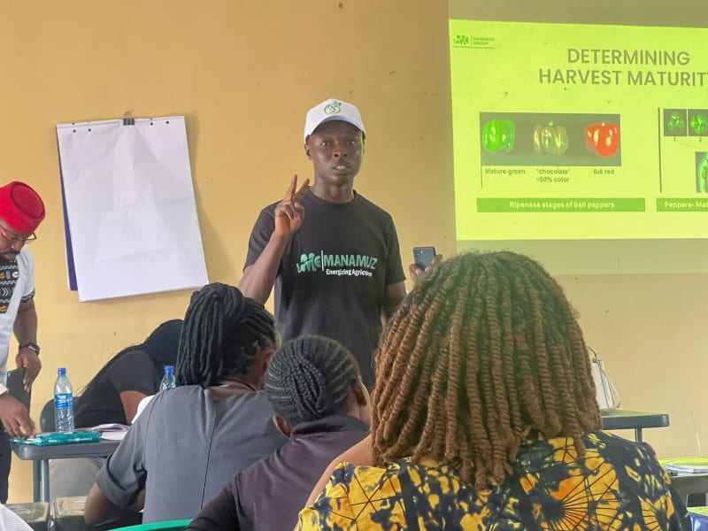 Post-harvest management and cold storage training