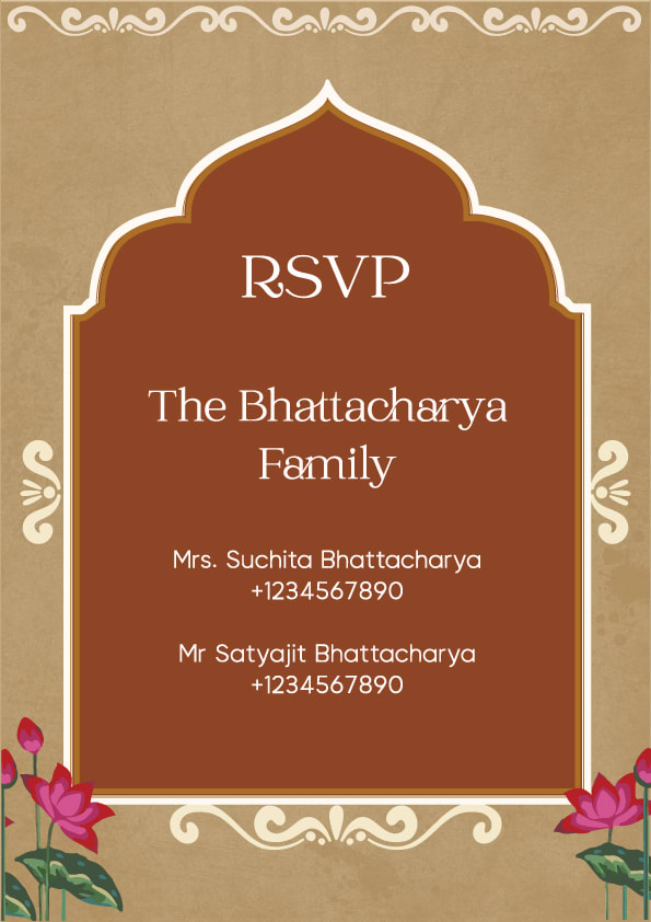 Love & Luchi wedding invitation template - Page 3