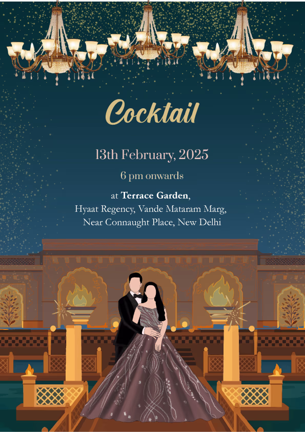 Shaadi Symphony wedding invitation template - Page 5