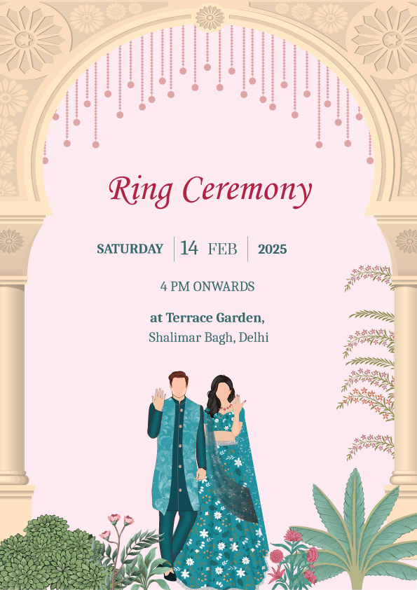 The Grand Shaadi wedding invitation template - Page 5