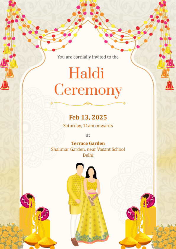 The Shaadi Chapter wedding invitation template - Page 3