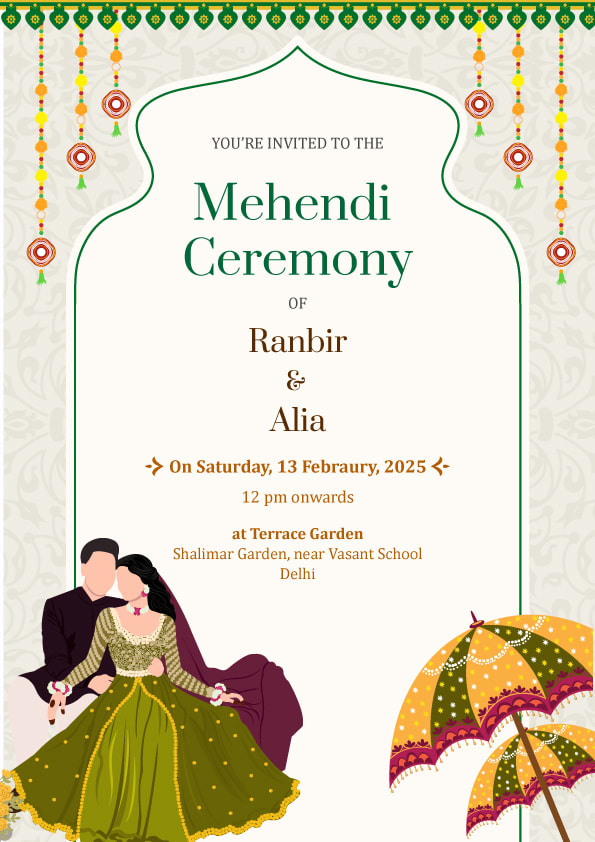 The Shaadi Chapter wedding invitation template - Page 4