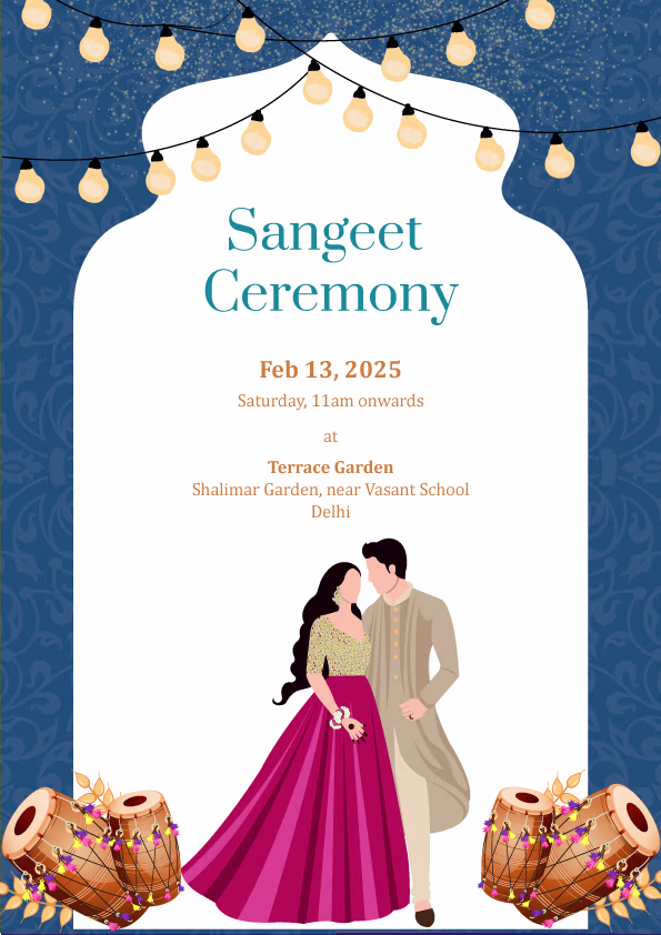 The Shaadi Chapter wedding invitation template - Page 5