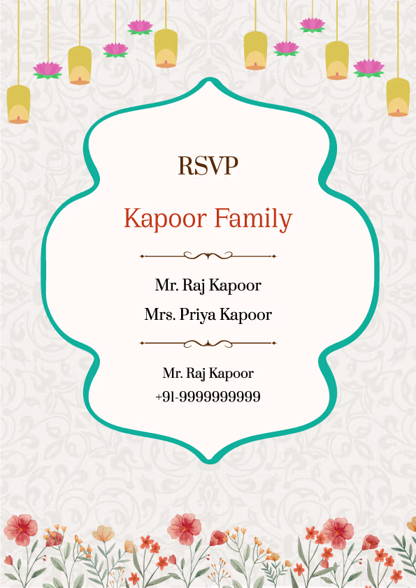 The Shaadi Chapter wedding invitation template - Page 6