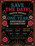 Thatch Vintage One-Year Anniversary Celebration
