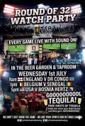 Round of 32 Watch Party – England vs DR Congo