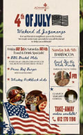 4th of July Weekend Food & Drink Specials – Saturday