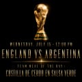 England vs Argentina – FIFA World Cup Watch Party