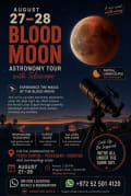 Blood Moon Astronomy Tour with Telescope