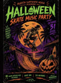Halloween Skate Music Party