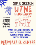 Sip & Sketch Wine Wednesday