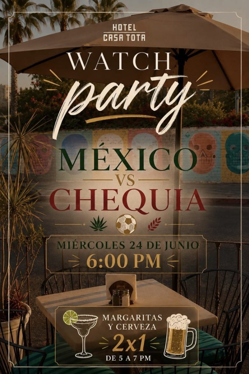 Watch Party: México vs Chequia