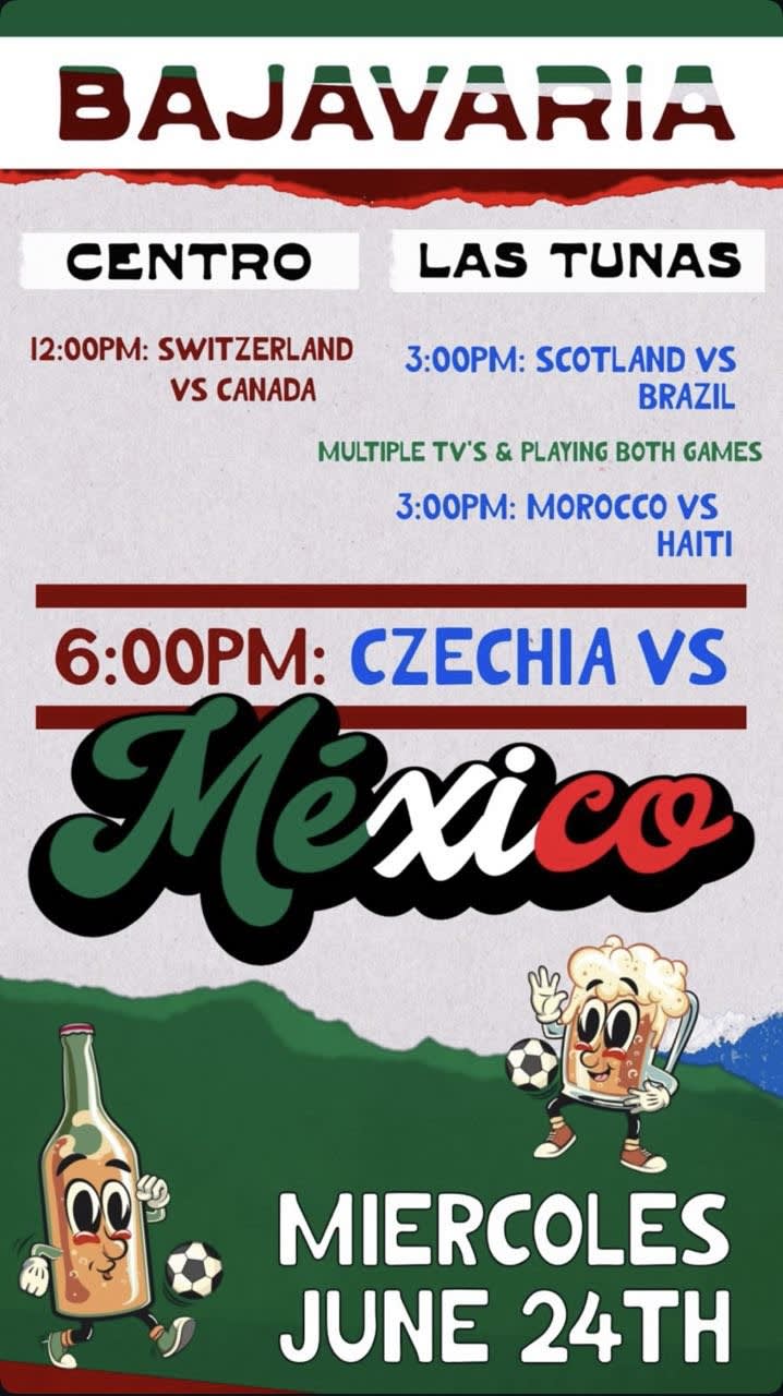 World Cup Watch Party at Bajavaria Las Tunas