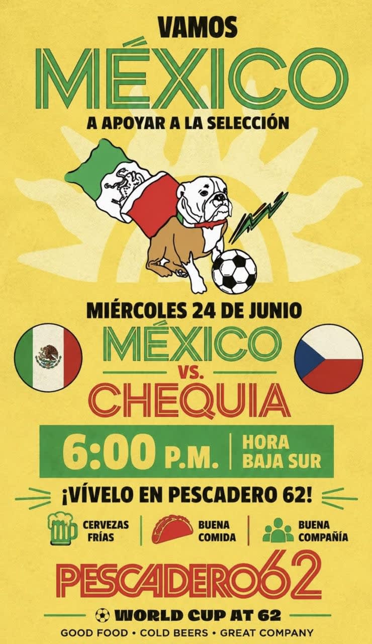Vamos México: México vs. Chequia – World Cup at 62